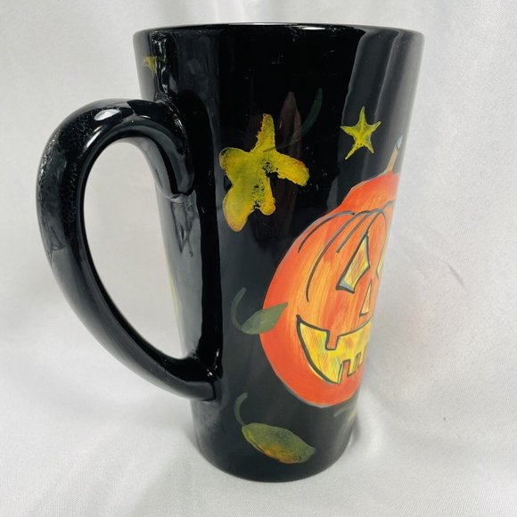 Certified International Halloween Jack-o-Lantern Coffee Mug Susan Winget 16 Oz - Picture 6 of 10